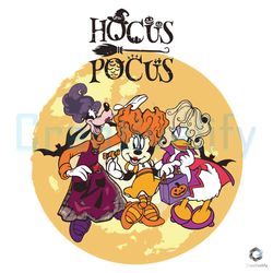 mickey friends hocus pocus svg disey witches file digital