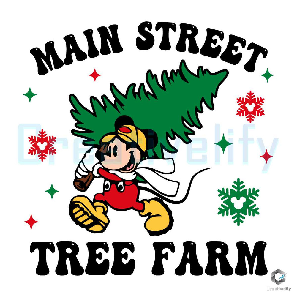 Mickey Main Street Tree Farm SVG Disney Xmas Cricut File.jpg