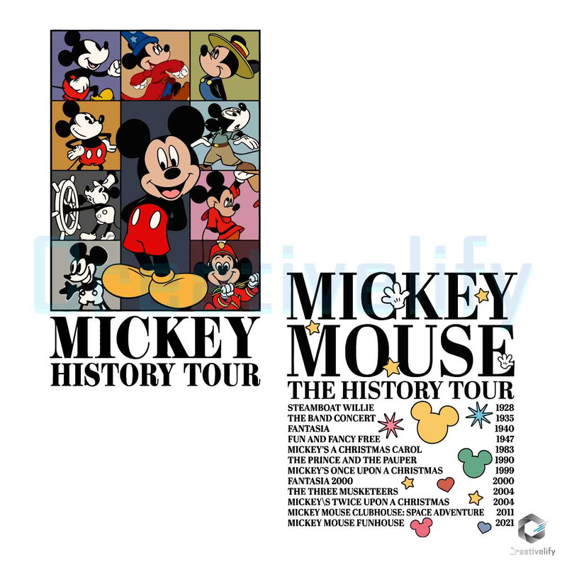 Mickey Mouse The History Tour SVG Digital Cricut File.jpg
