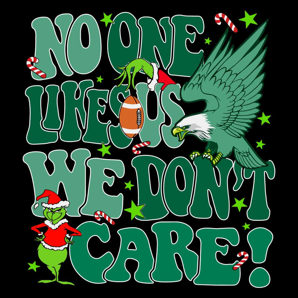 No One Likes Us We Dont Care SVG Eagles Christmas File.jpg