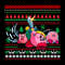Pink Game Kirby Christmas PNG File Sublimation Design.jpg