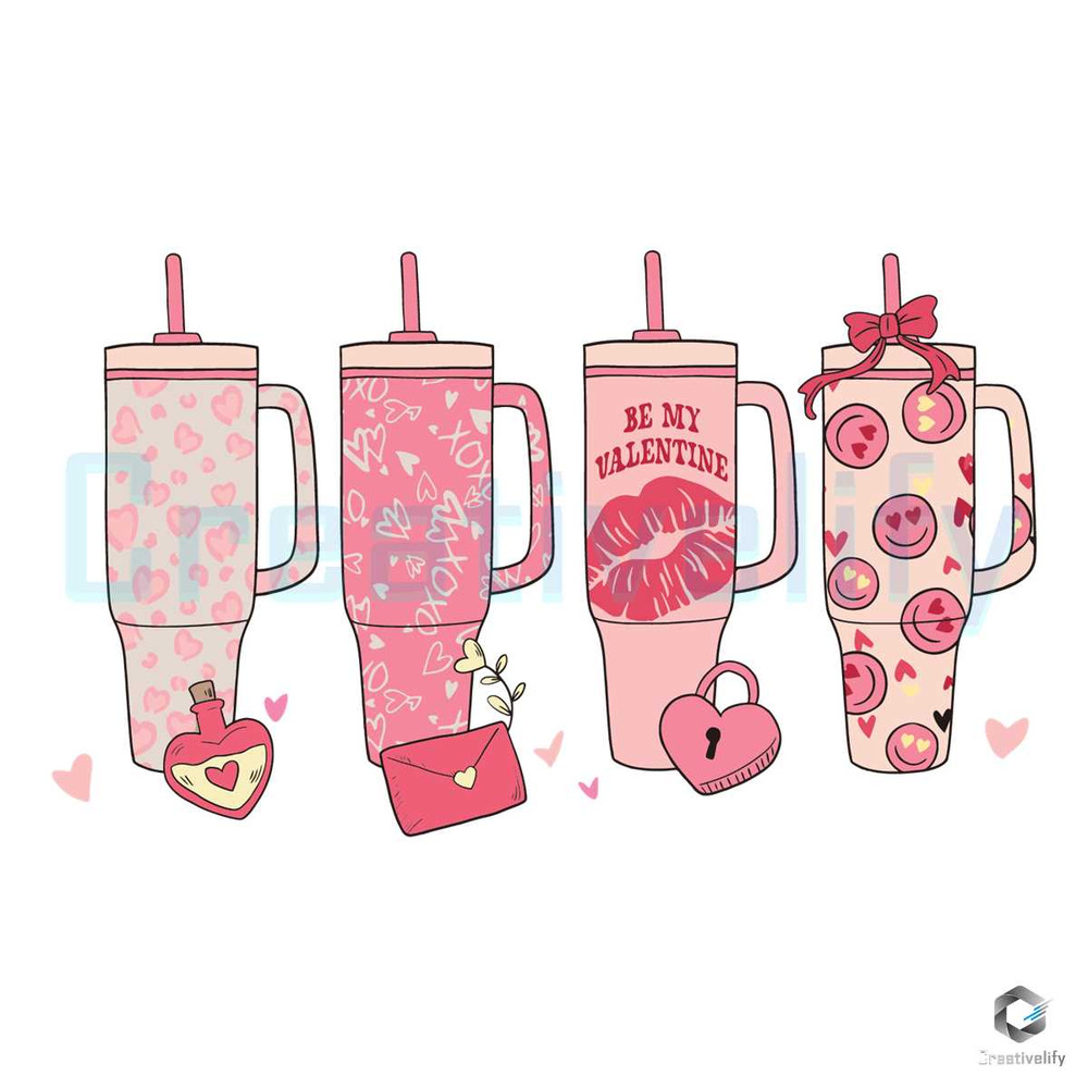 Retro Obsessive Cup Disorder SVG Be Mine Valentine File.jpg