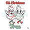 Retro Oh Christmas Tree Cake SVG Graphic Design File.jpg