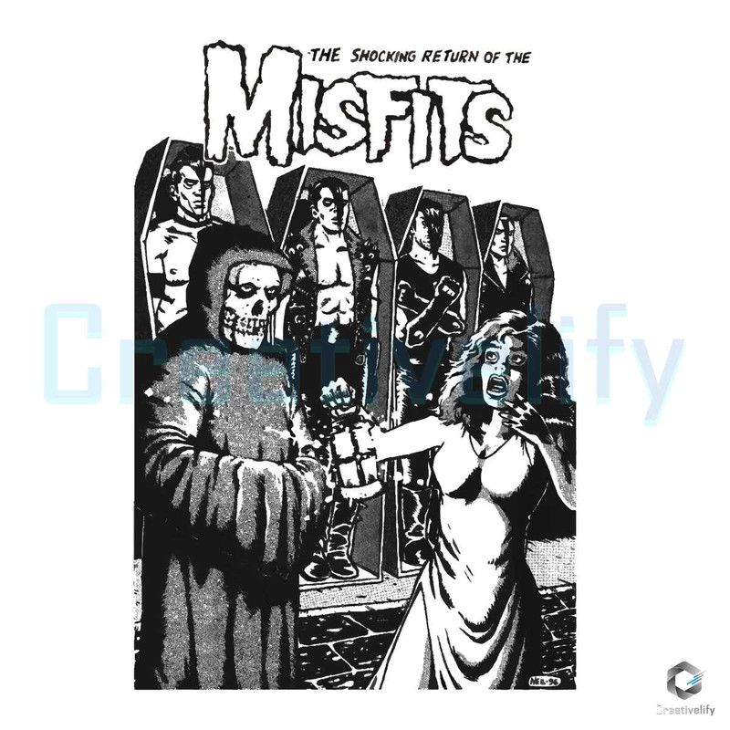 Retro Shocking Return Of The Misfits SVG Cutting File.jpg