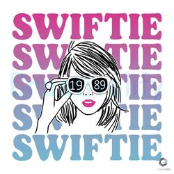 retro swiftie 1989 glasses svg funny taylor swift file