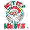 Santa Don't Stop Believin SVG Groovy Christmas File.jpg