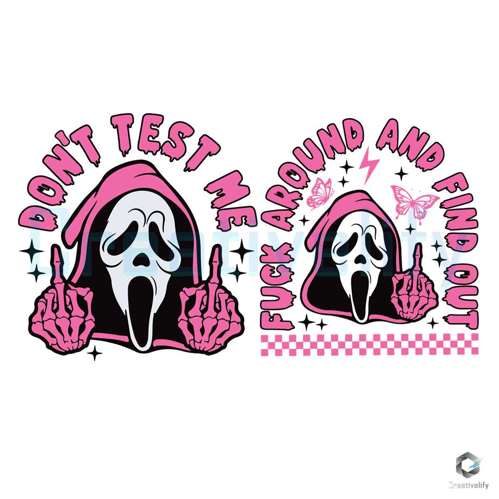 Scream Ghostface SVG Fuck Around And Find Out File.jpg