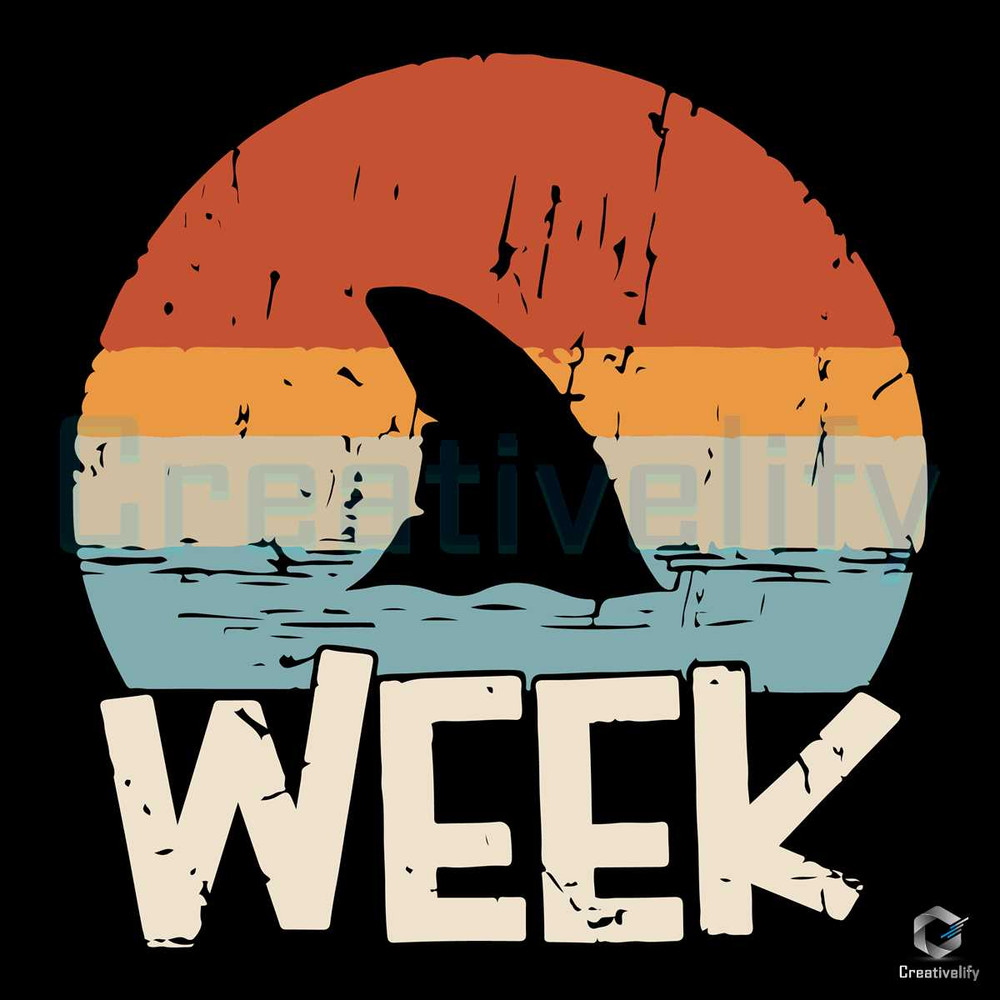 Shark Week SVG Save The Sharks Cutting File.jpg