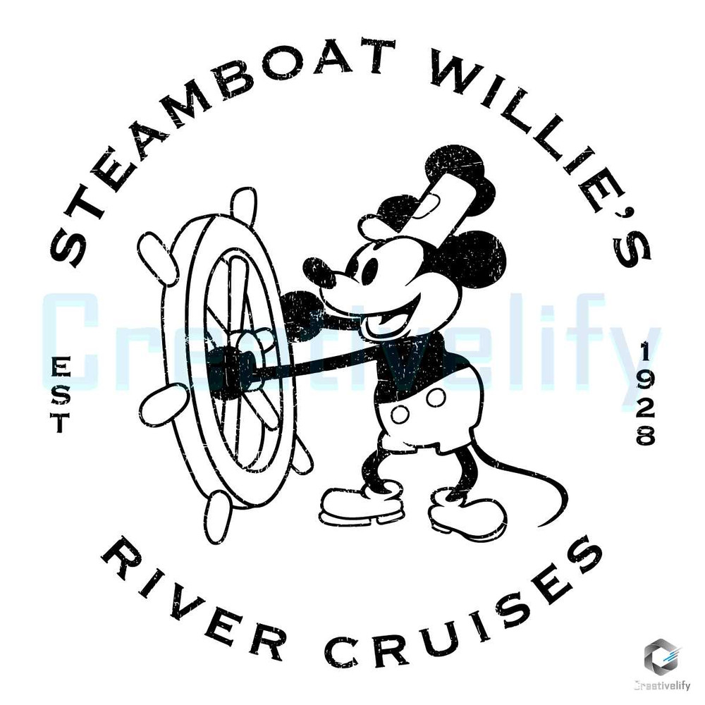 Steamboat Willies River Cruises SVG Mickey Est 1928 File.jpg