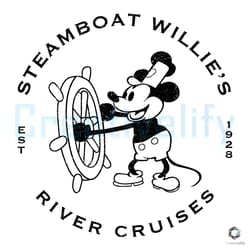 steamboat willies river cruises svg mickey est 1928 file
