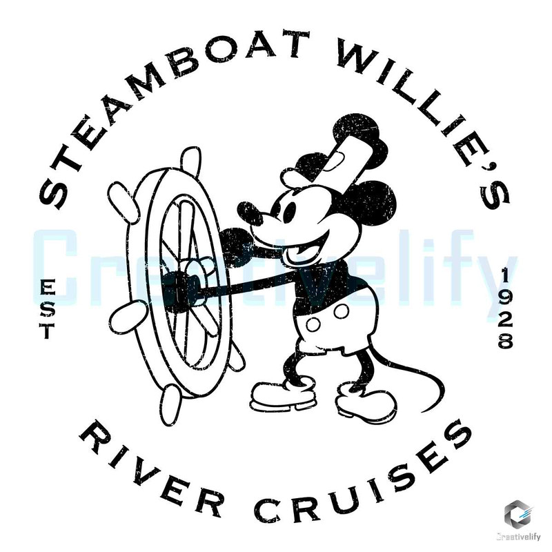 Steamboat Willies River Cruises SVG Mickey Est 1928 File.jpg