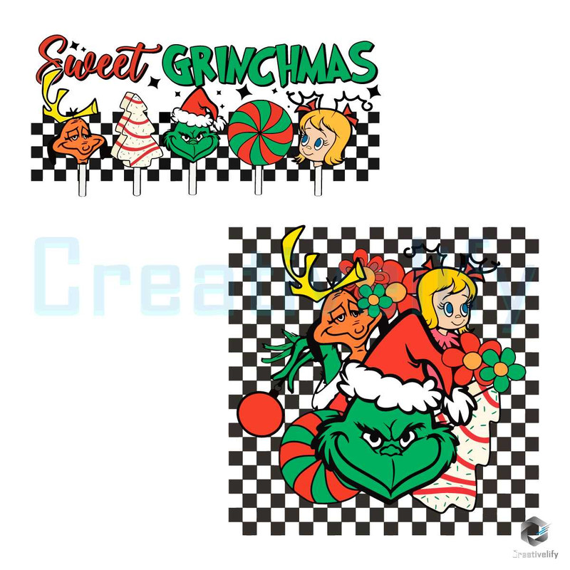 Sweet Grinchmas Candy Svg Retro Christmas File.jpg