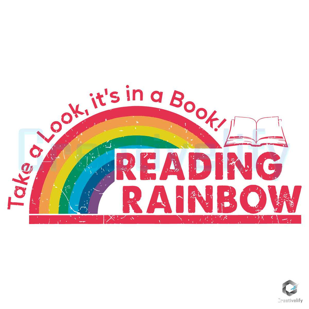 Take A Look Its In A Book SVG Reading Rainbow File.jpg
