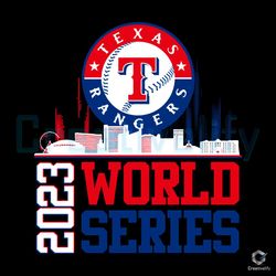 texas rangers world series 2023 svg baseball file for cricut