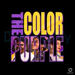the color purple characters png music movie 2023 file