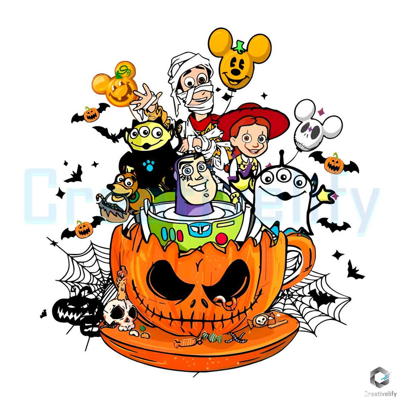 Toy Story Pumpkin PNG Mickey Balloon File Download.jpg