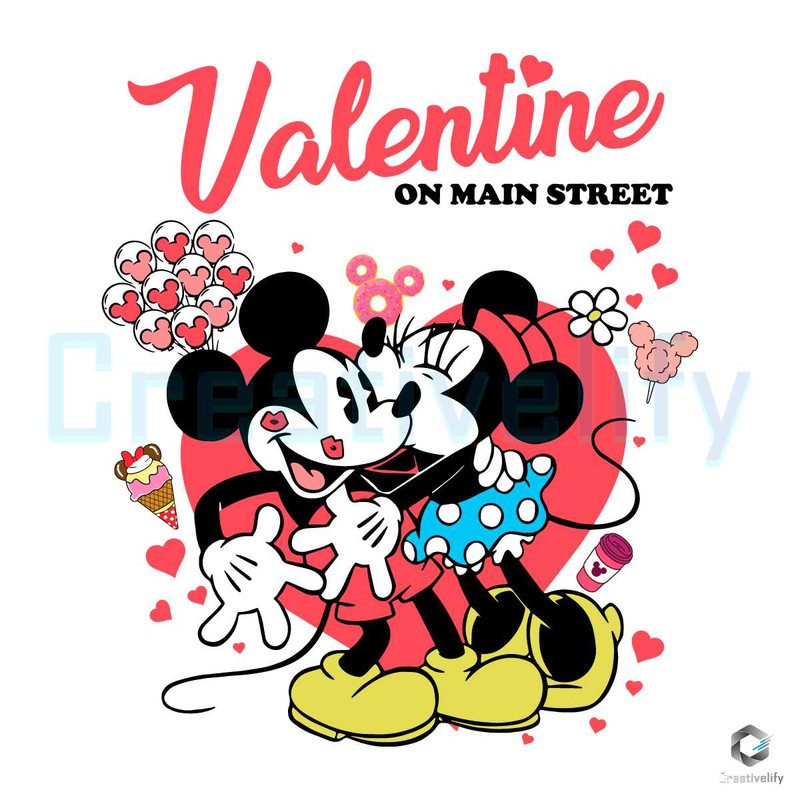 Valentine On Main Street PNG Retro 90s Disney Couple File.jpg