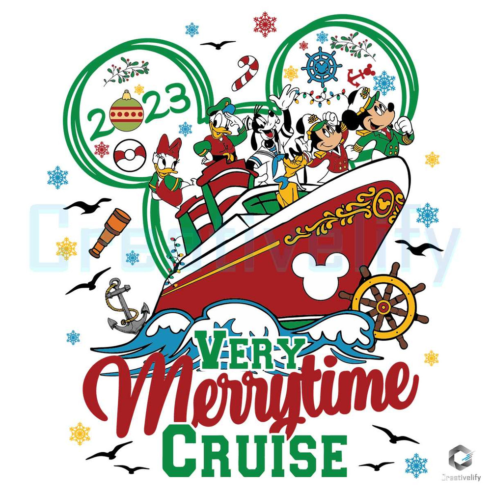 Very Merrytime Cruise SVG Mickey And Friend Xmas File.jpg