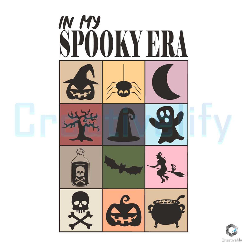 Vintage My Spooky Era Ghost Swiftie Halloween SVG Digital File.jpg
