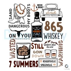 wallen western country music svg album tracklist file