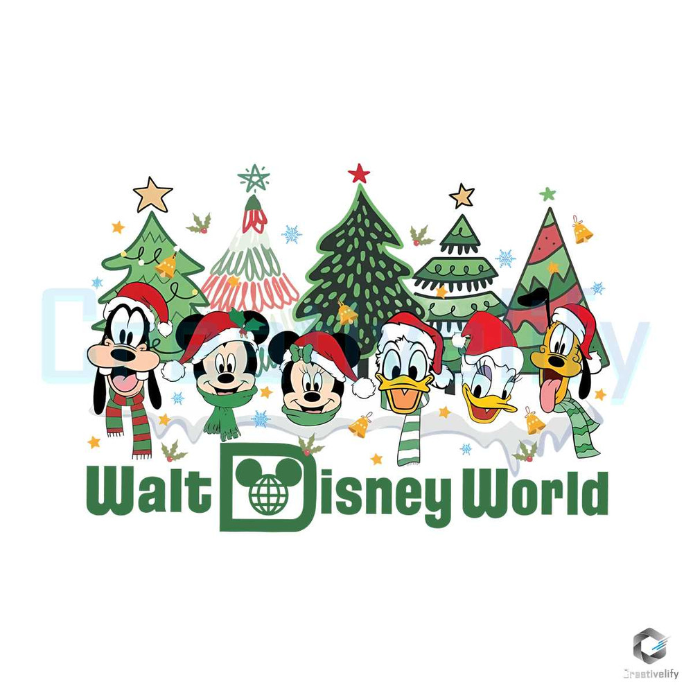 Walt Disney World Christmas PNG Mickey Friends File.jpg