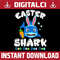 Bunny Easter Easter Shark Easter Day Png, Happy Easter Day Sublimation Design.jpg