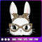 Cute Bunny Face Leopard Glasses Headband Happy Easter Day Easter PNG, Easter Day png,.jpg