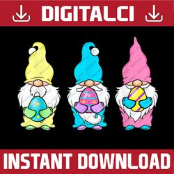 Cute Easter Gnomes Nordic Easter Sunday Egg Hunting Gnome Easter Day Png, Happy Easter Day Sublimati161