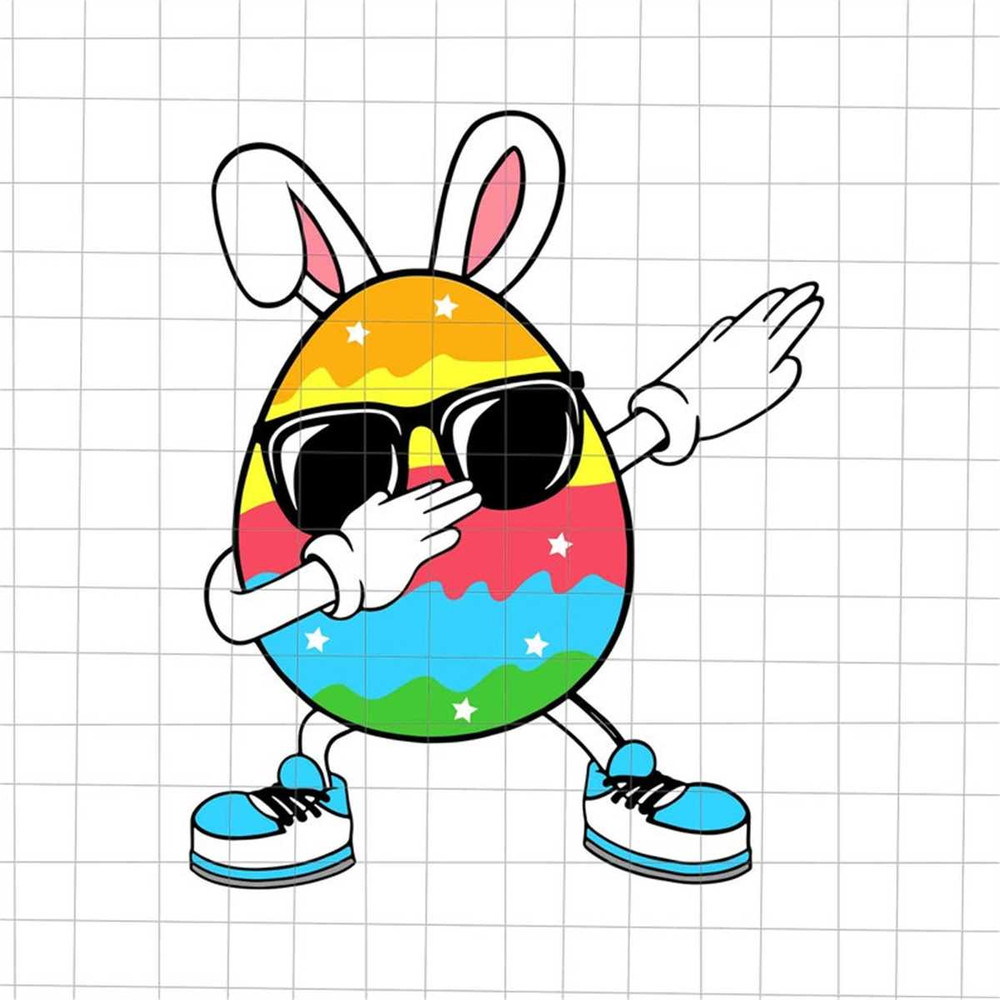 Dabbing Easter Egg Svg, Easter Bunny Dabbing Svg, Easter Egg Dabbing Svg, Boy Kid Easter Day Svg, Egg Easter Day Svg.jpg