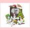 101 Dalmatians Watching TV Christmas Light PNG.jpg