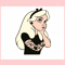 Alice Tattoo Cartoon SVG Alice In Wonderland Cutting Digital Files.jpg