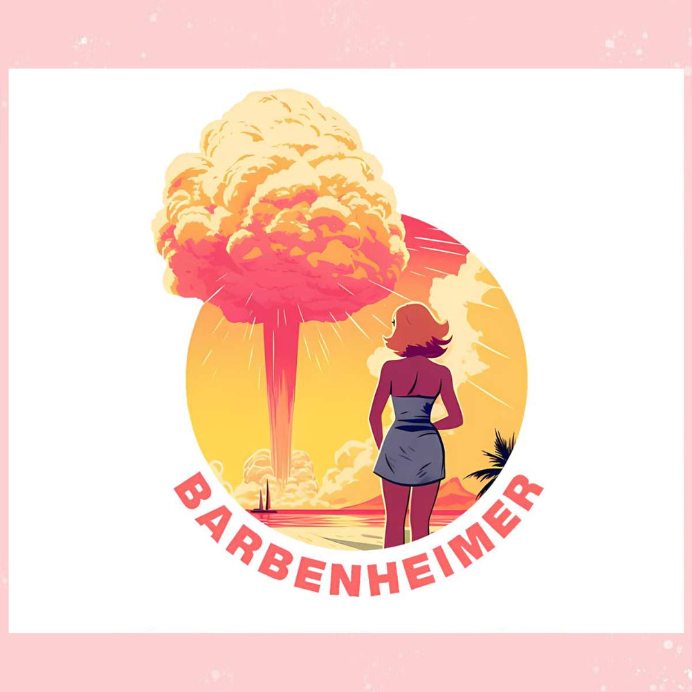 Barbenheimer Barbie Oppenheimer Movie PNG Silhouette File.jpg