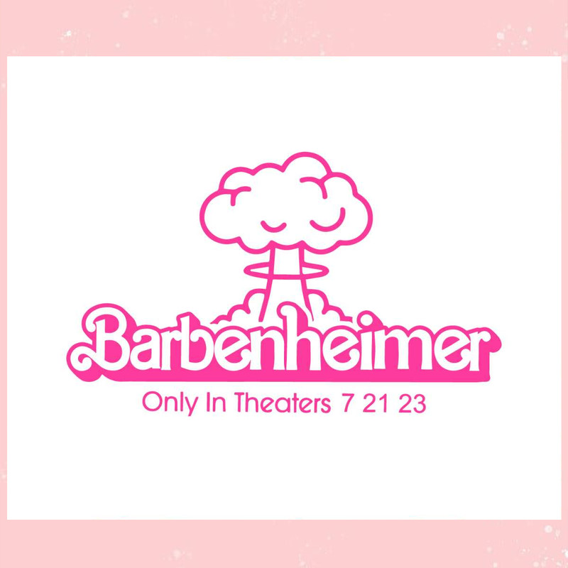 Barbenheimer Barbie Oppenheimer SVG Barbie Movie SVG File.jpg