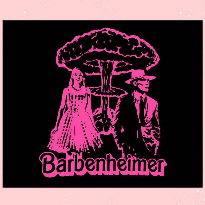 Barbie and Oppenheimer Movie SVG Cutting Digital File.jpg