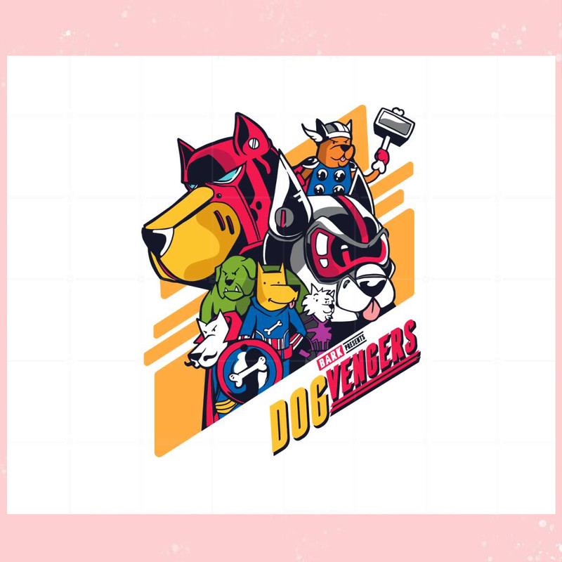 Bark Presents Dogvengers Svg For Cricut Sublimation Files.jpg