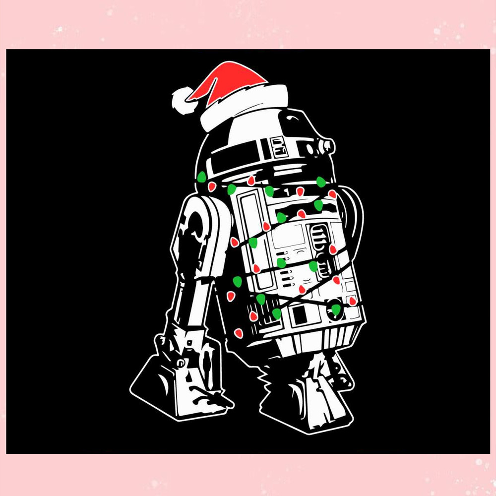 Christmas Star Wars Character R2 D2 SVG.jpg