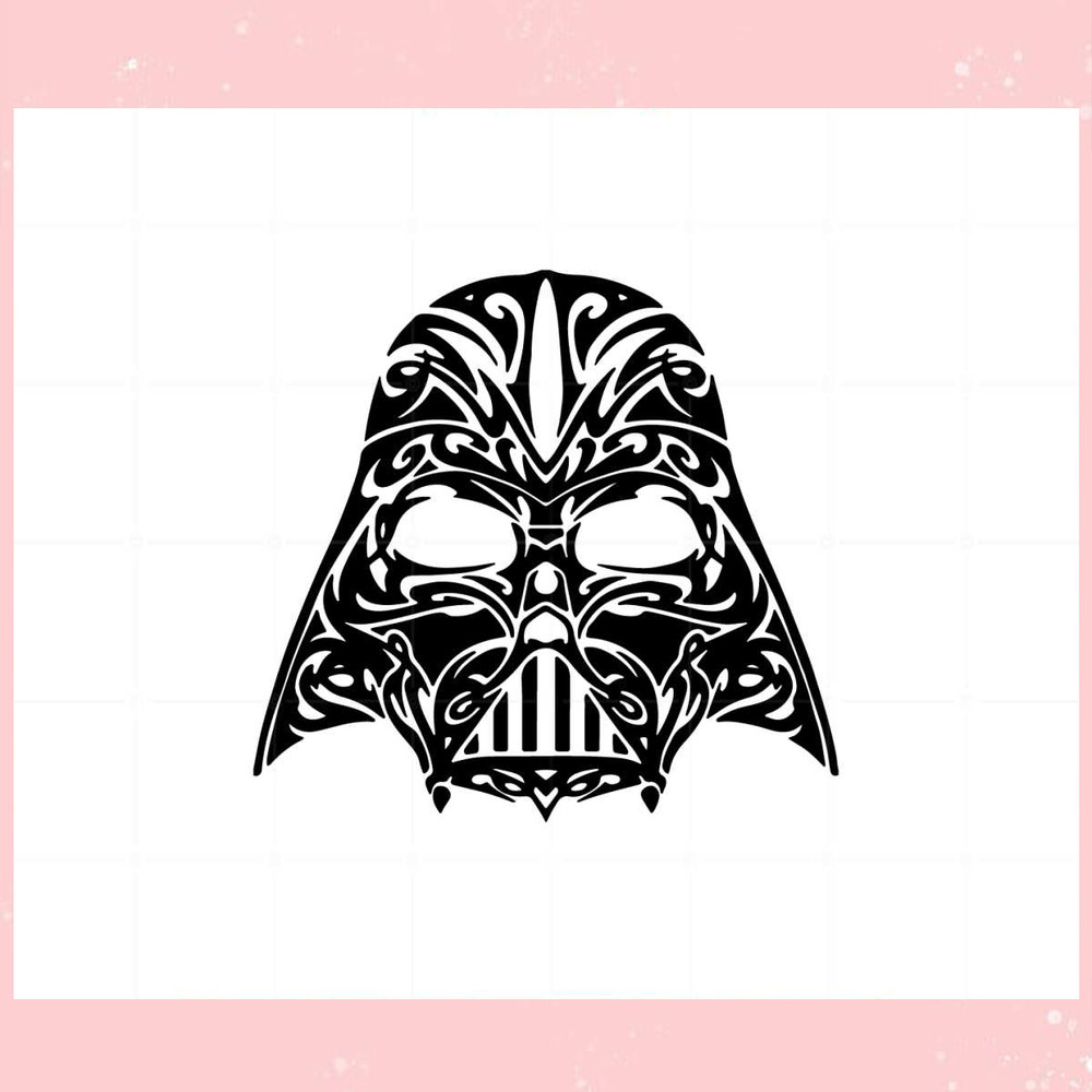 Darth Vader Mandala Svg Files For Cricut Sublimation Files.jpg