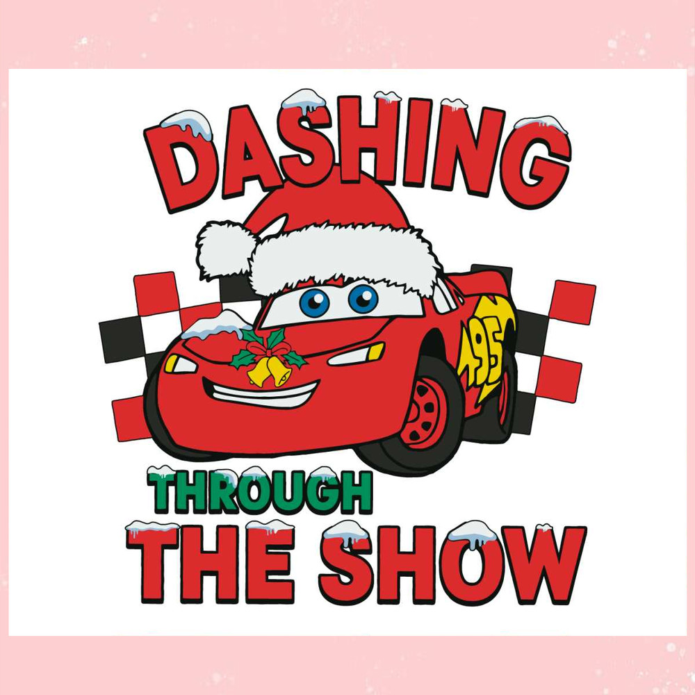 Dashing Through The Snow Lightning McQueen SVG.jpg