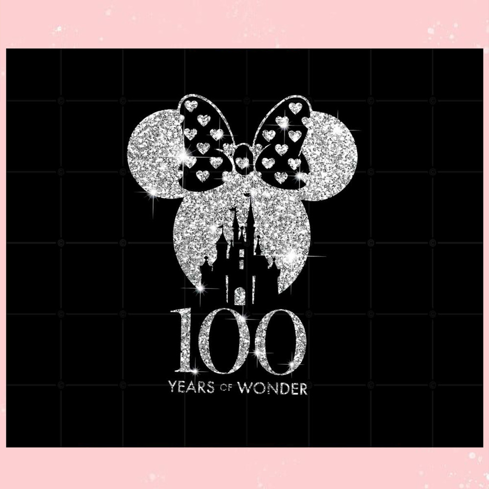 Disney 100 Years Of Wonder Minnie Head 100th Anniversary Png.jpg