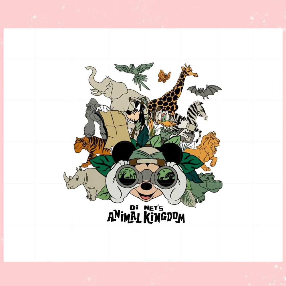 Disney Animal Kingdom Vintage Disney Magical Kingdom Png.jpg