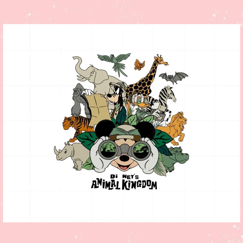 Disney Animal Kingdom Vintage Disney Magical Kingdom Png.jpg