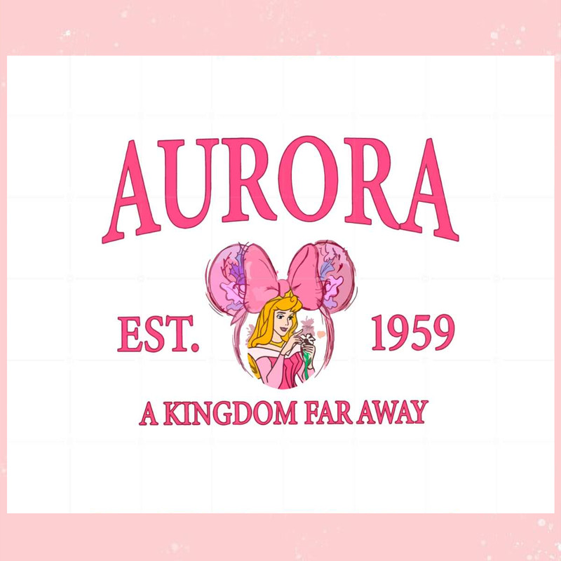 Disney Comfort Colors Aurora Kingdom Far Away SVG Cutting Files.jpg