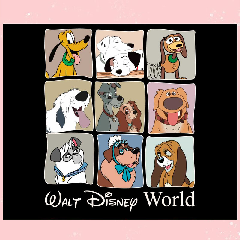 Disney Dogs Walt Disney World SVG Digital Cricut File.jpg
