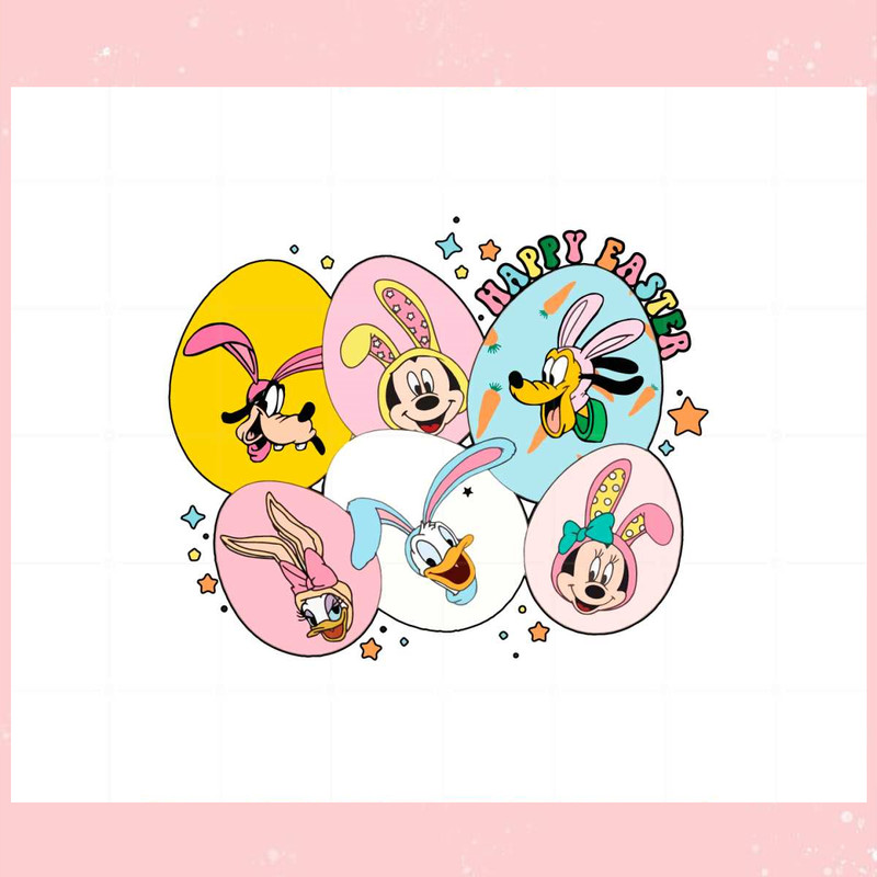 Disney Easter Egg Mickey And Friend SVG Graphic Designs Files.jpg