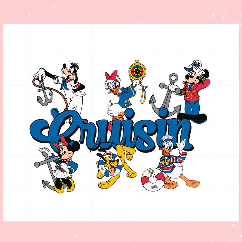 Disney Magical Cruisin Disney Cruise Mickey And Friend Svg.jpg
