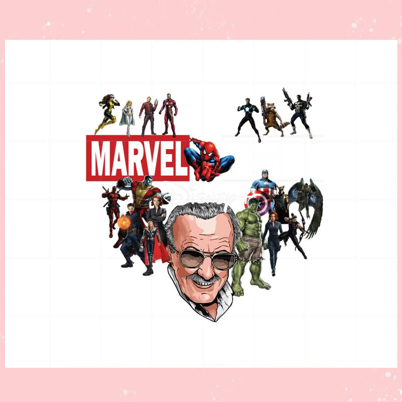 Disney Mavel Stan Lee Lover Png For Cricut Sublimation Files.jpg