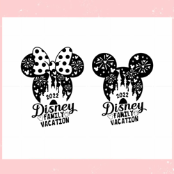 Disney Minnie And Mickey Mouse Family Vacation SVG Cutting Files,Disney svg, Mickey mouse,Princess, Movie