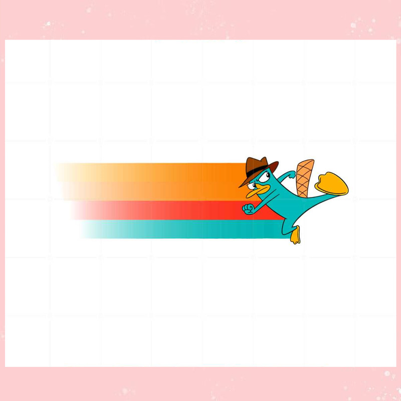 Disney Phineas and Ferb Perry the Platypus SVG Graphic Designs Files.jpg