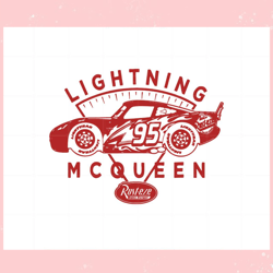 disney pixar cars lightning mcqueen svg graphic designs files,disney svg, mickey mouse,princess, movie