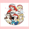 Disney Princess Retro Christmas SVG.jpg